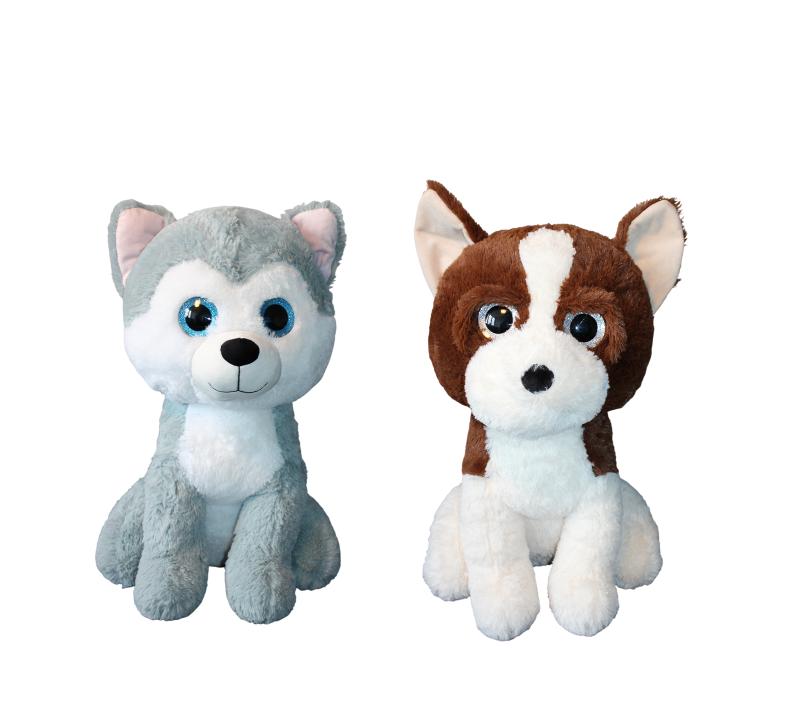 Mega plys hund, 58 cm siddende